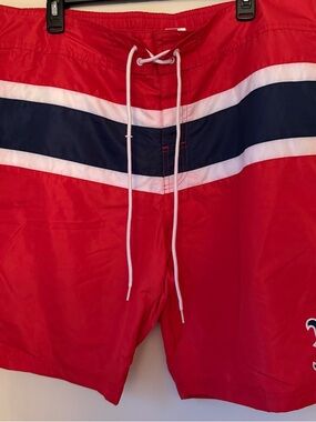 MLB Boston Red Sox XXL Board shorts- red, white and blue
